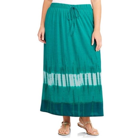 3X DIP DYED MAXI SKIRT! Fits up to 5X - Picture 1 of 4